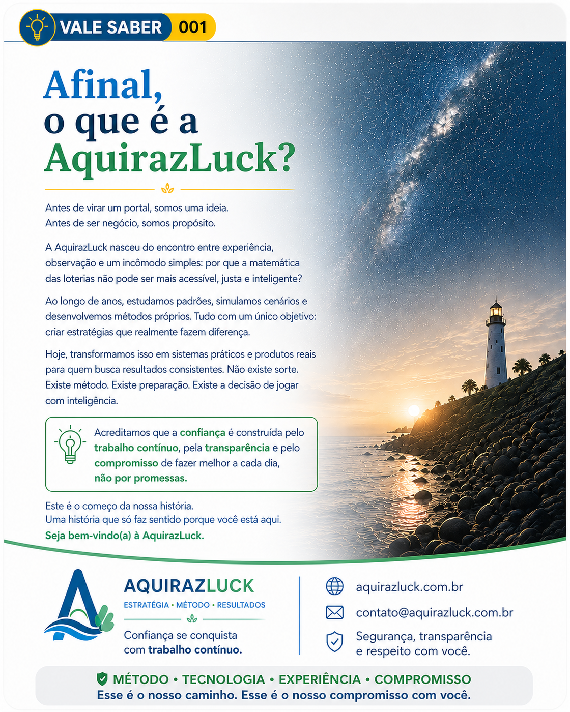 Afinal, o que é a AquirazLuck?